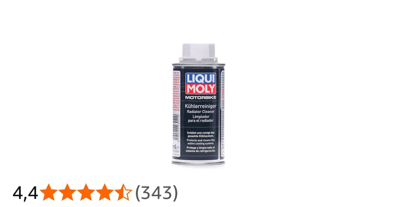 Liqui Moly Motorbike Kühlerreiniger: il prodotto ideale per sapere come pulire il radiatore e mantenere il sistema di raffreddamento efficiente.