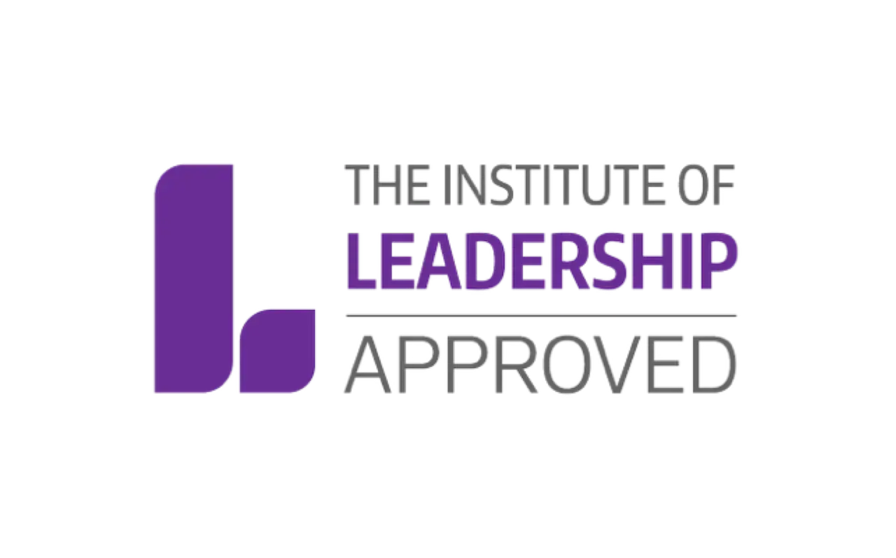The Institute of Leadership Approved logo, signifying quality for senior leadership courses.