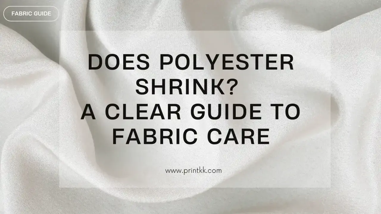 Stoffleitfaden: Schrumpft Polyester? Eine klare Anleitung zur Stoffpflege, die erklärt, was ist Polyester und wie man es pflegt.