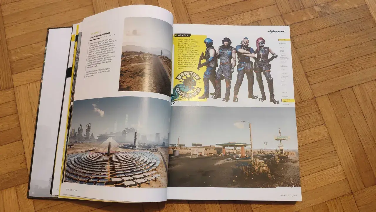 Cyberpunk 2077: Badlandy i gangi. Zobacz pustynne krajobrazy i członków gangu Wraiths, którzy mogą być twoimi przeciwnikami lub sojusznikami w grze.