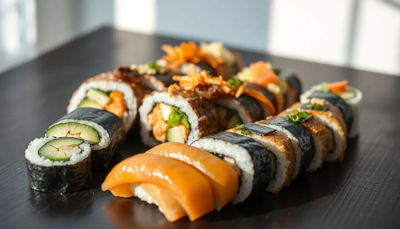 Z czym zrobić sushi wegetariańskie? Odkryj najlepsze składniki!