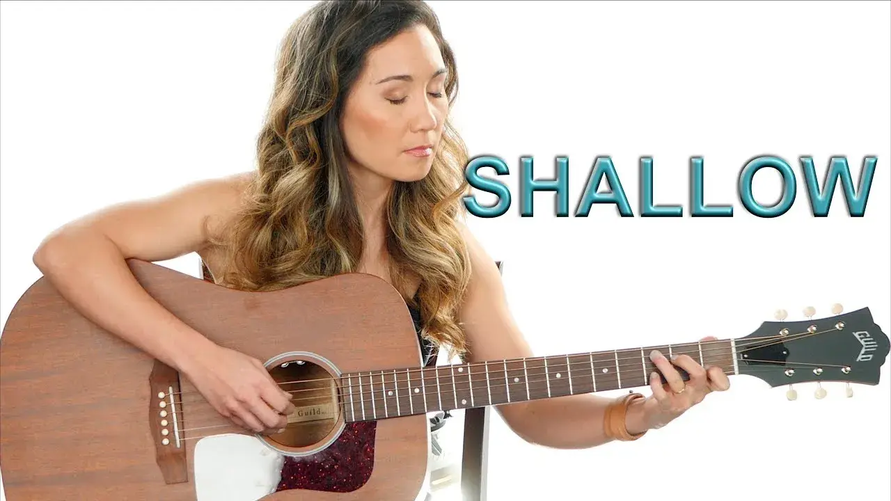 Proste chwyty do Shallow na gitarze, które każdy początkujący zagra