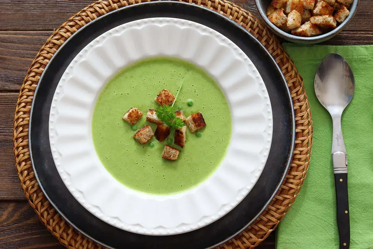 Erbsencremesuppe Rezept: Cremig, Grün & Schnell (unter 30 Min)
