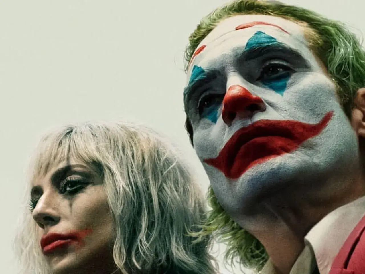Joker i Harley Quinn w makijażu, zapowiedź recenzje Joker: Folie à Deux.