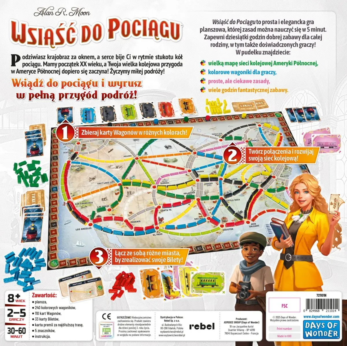 Jak grać w Wsiąść do Pociągu - proste zasady i skuteczne strategie