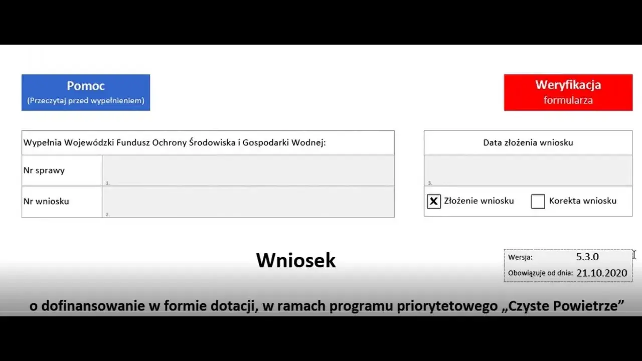 Kto pomoże wypełnić wniosek o dofinansowanie czyste powietrze i uniknąć błędów