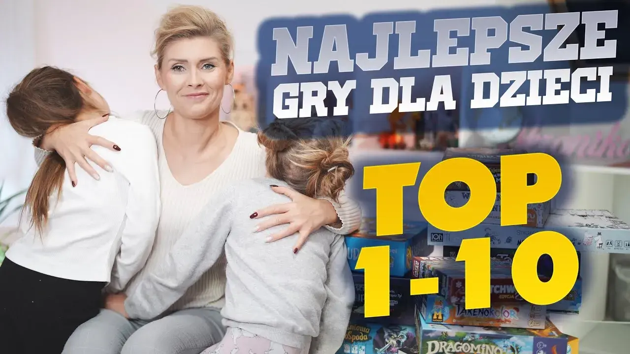 Najlepsze gry planszowe dla dzieci 8-10 lat – ranking, który zaskoczy
