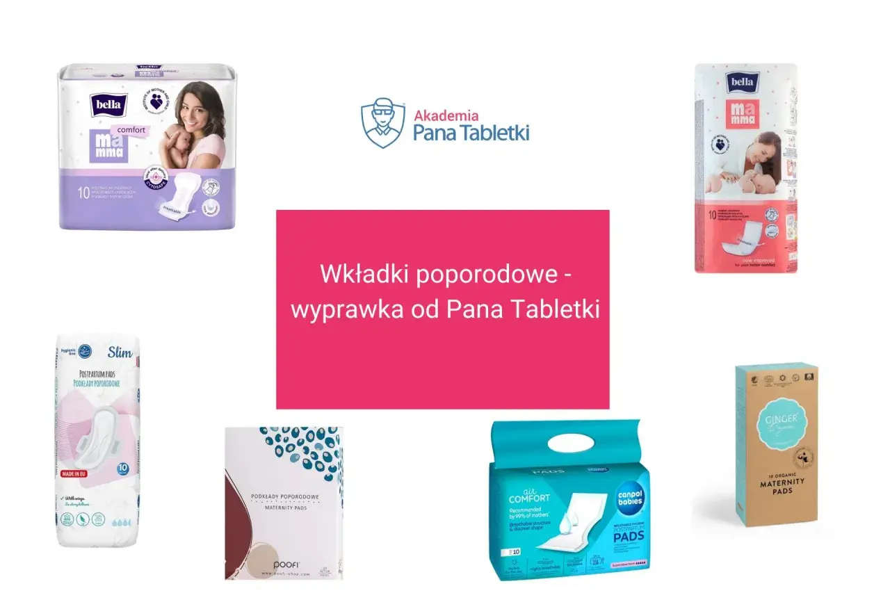 Różne rodzaje podkładów poporodowych: Bella Mamma, Poofi, Canpol Babies, Ginger Organic. Wybierz najlepsze dla siebie.