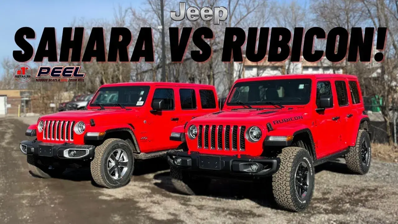 Jeep Wrangler: Sahara czy Rubicon? Porównanie, które rozwieje wątpliwości