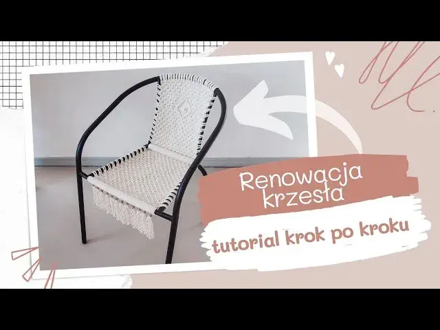 Krzesło rattanowe jak nowe? Napraw je samodzielnie krok po kroku!