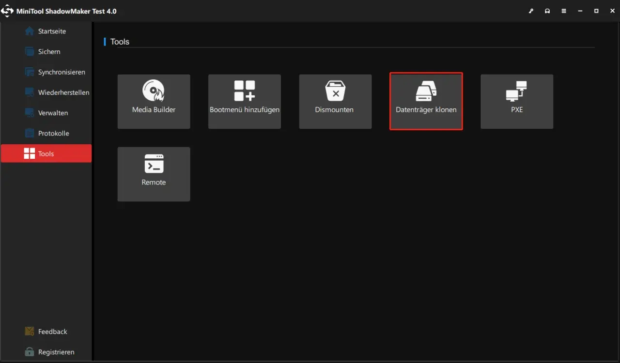 Werkzeuge: Datenträger klonen für ein schnelles dell migrate.
