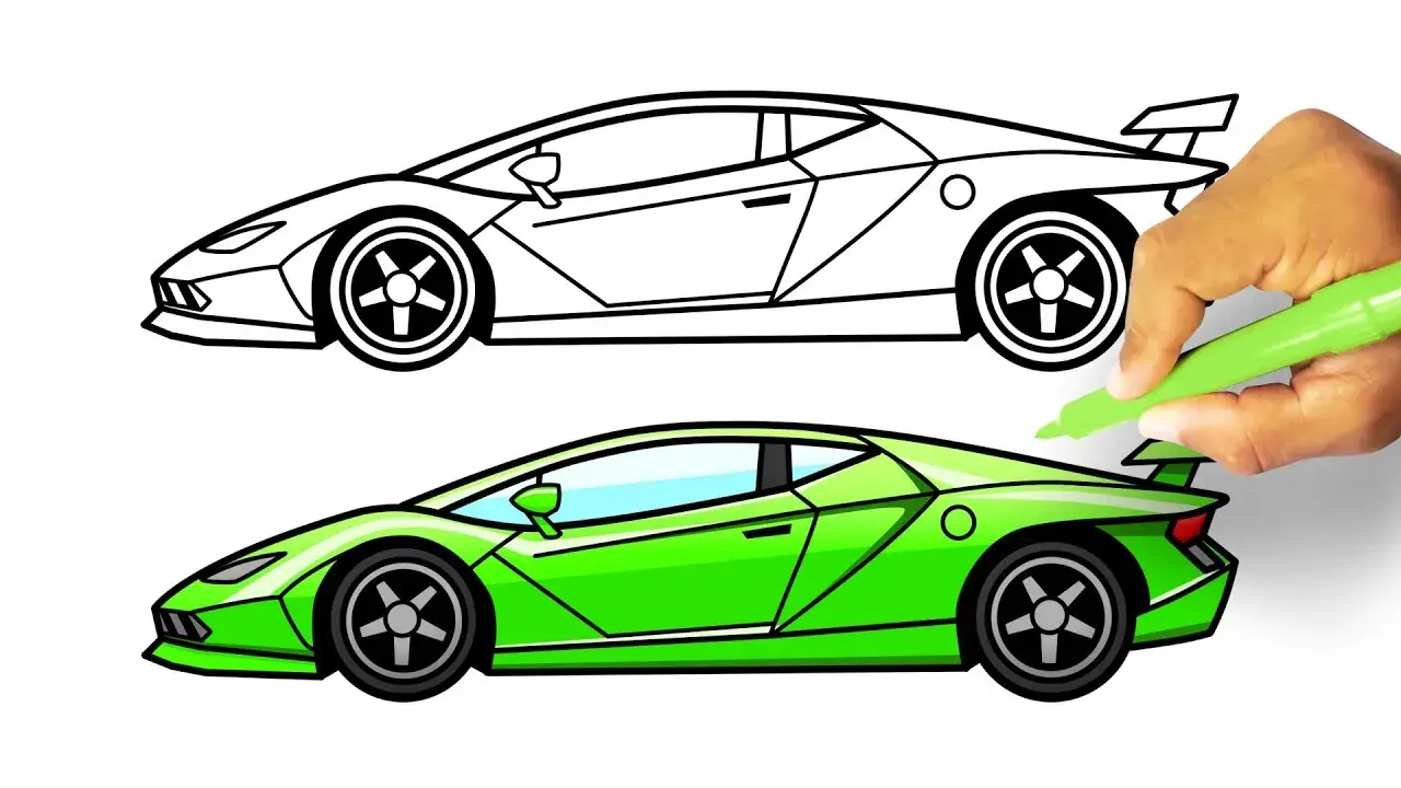 Jak narysować Lamborghini? Od szkicu do arcydzieła krok po kroku