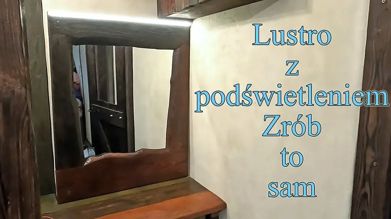 Lustro LED DIY: Stwórz własne podświetlane lustro krok po kroku!