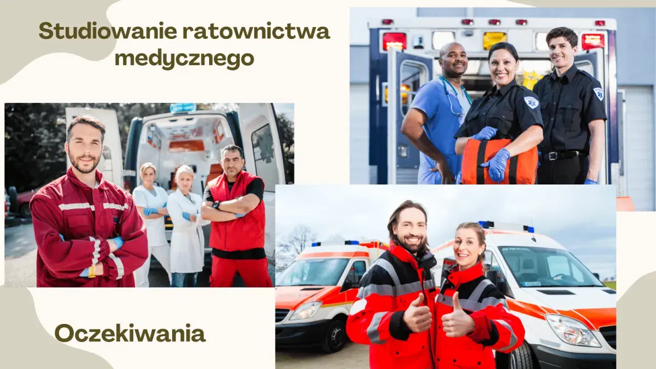 Zespół ratownictwa medycznego, gotowy do akcji. Studia nad ratownictwem medycznym to ścieżka dla odważnych.