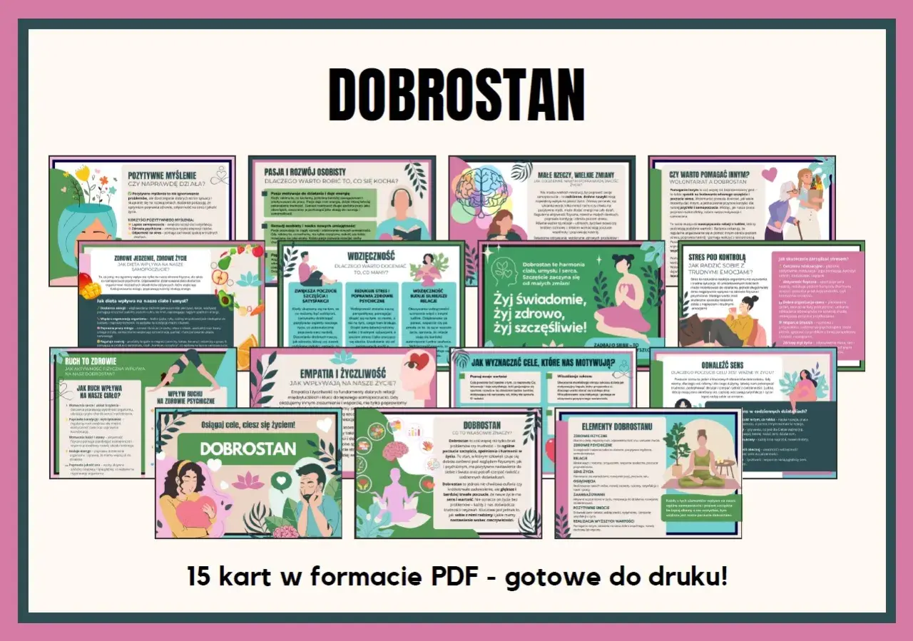 Dobrostan to harmonia ciała, umysłu i serca. Szczęście zaczyna się od małych zmian! Żyj świadomie, zdrowo i szczęśliwie. Dowiedz się, co to dobrostan i jak go osiągnąć.