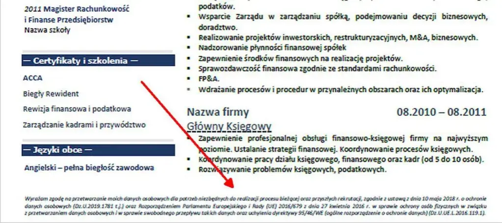 Klauzula RODO w CV: Jak zakończyć CV, by dostać pracę?