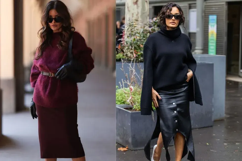 Stylizacje z bordowym swetrem, które odmienią Twój look na każdą okazję