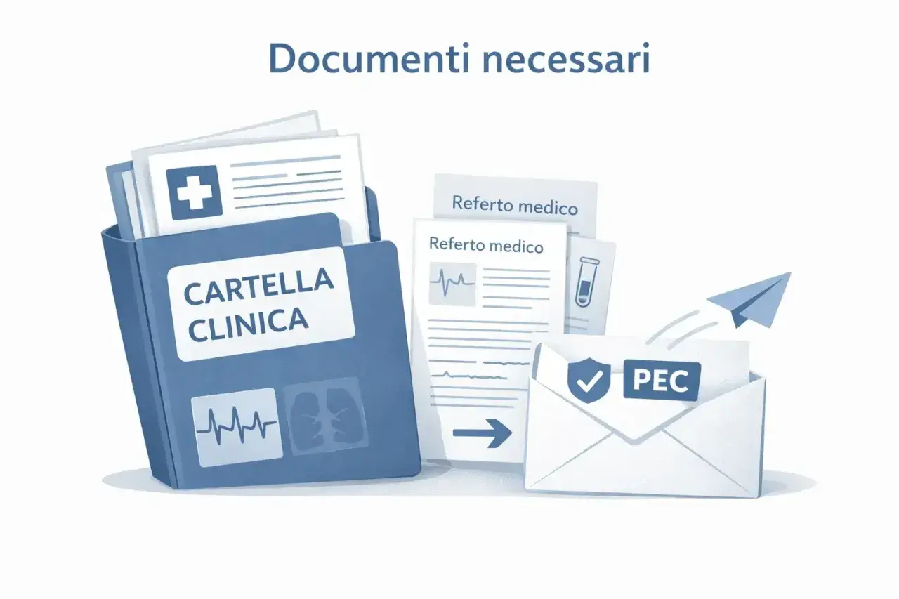 Cartella clinica, referti medici e PEC: la gestione documentale è fondamentale per la responsabilità medica.