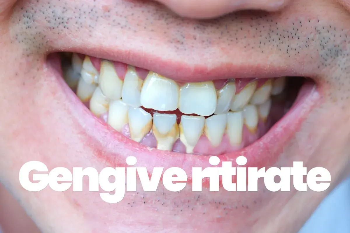 Denti con tartaro e gengive ritirate. Scopri le vitamine per gengive ritirate e migliora la tua igiene orale.