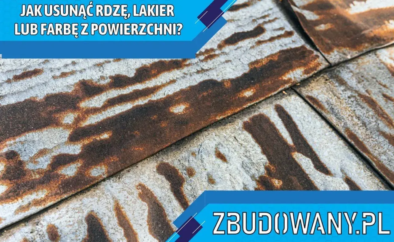 Jak usunąć rdzę z metalu? Widok z bliska na skorodowaną, zardzewiałą powierzchnię metalową, która wymaga renowacji.