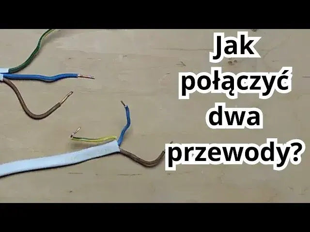 Jak połączyć przecięty kabel elektryczny bez ryzyka zwarcia