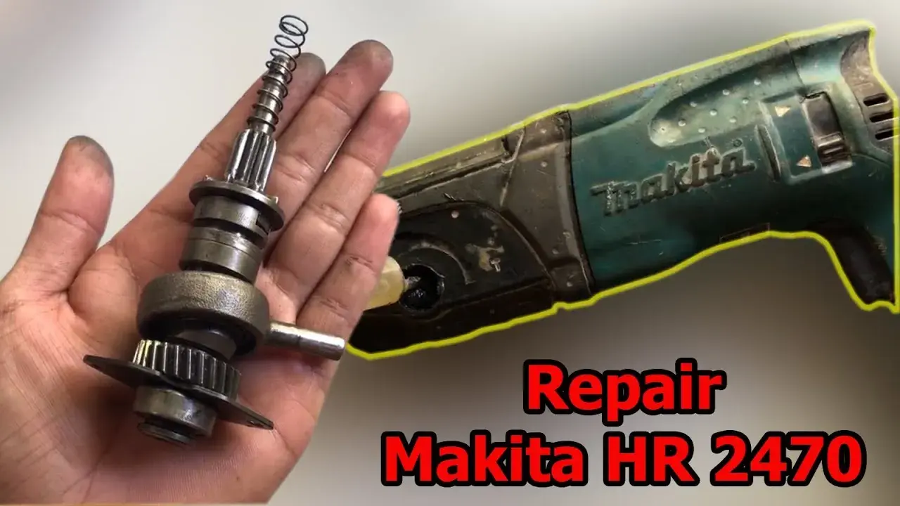 Naprawa Makita HR2470: Poradnik Krok po Kroku. Uratuj swoją wiertarkę!