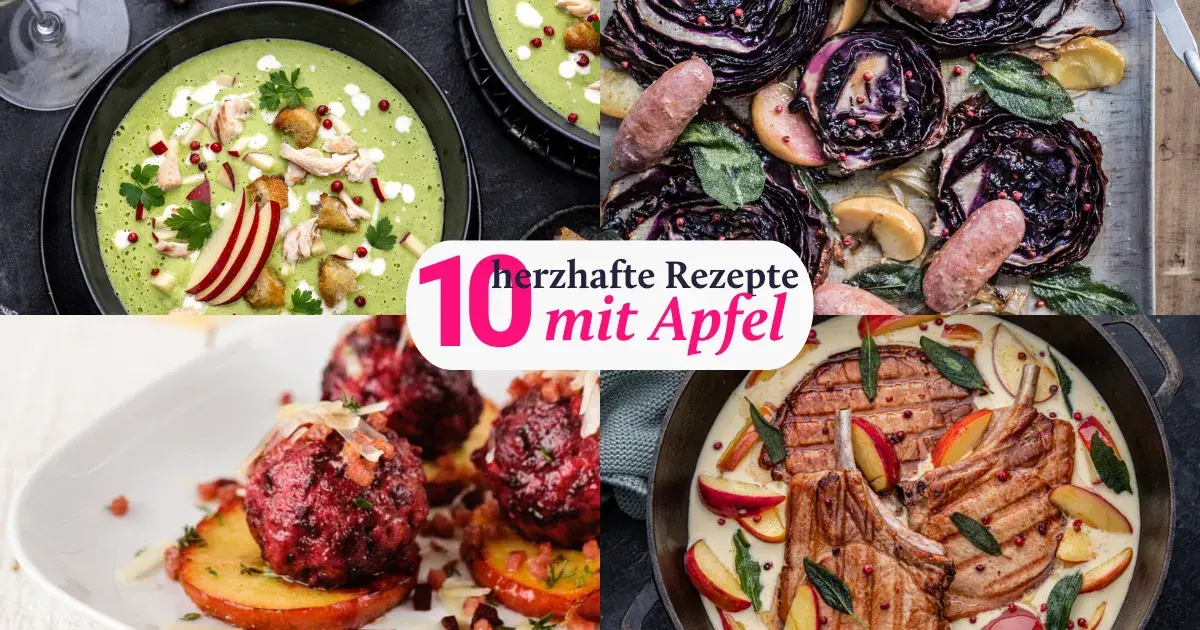 Herzhafte Hauptgerichte mit Apfel: Rezepte & Tipps für Genießer