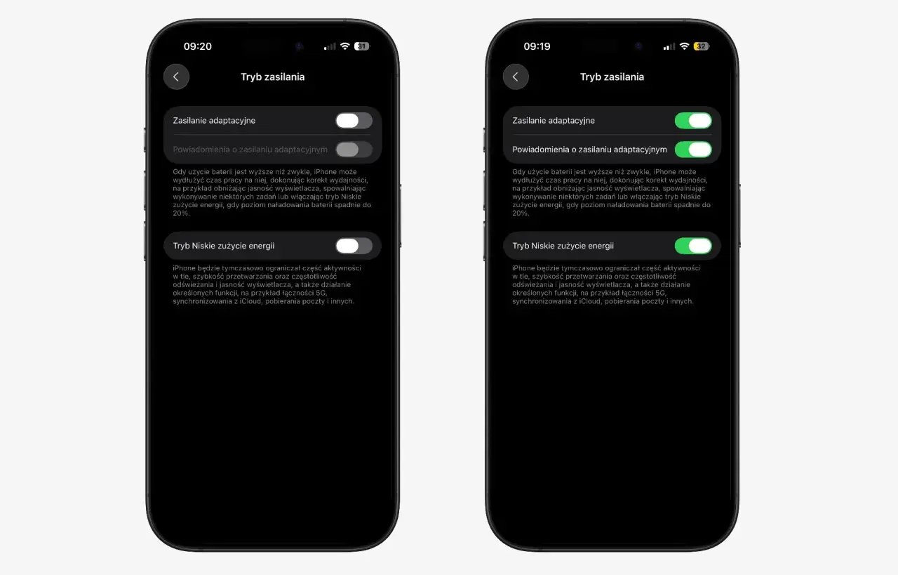 Jak włączyć oszczędzanie baterii w iPhone: włącz Tryb Niskie zużycie energii, by ograniczyć aktywność w tle i wydłużyć czas pracy.