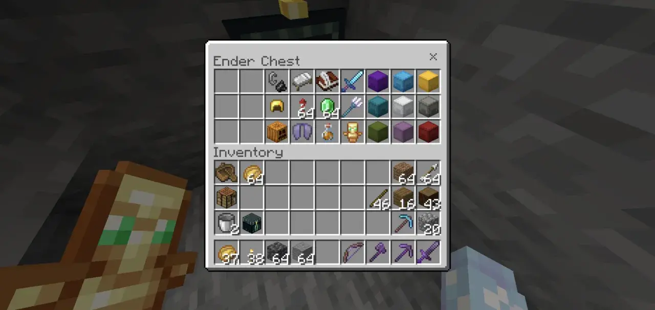 Ender Chest i ekwipunek w grze Minecraft. Zobacz, jak zrobić shulker box, zbierając potrzebne przedmioty, takie jak shulker shells i ceramika.