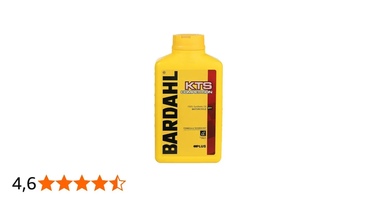 Olio cambio Bardahl KTS Competition 2T, ideale per motori AM6. Protezione e prestazioni garantite.