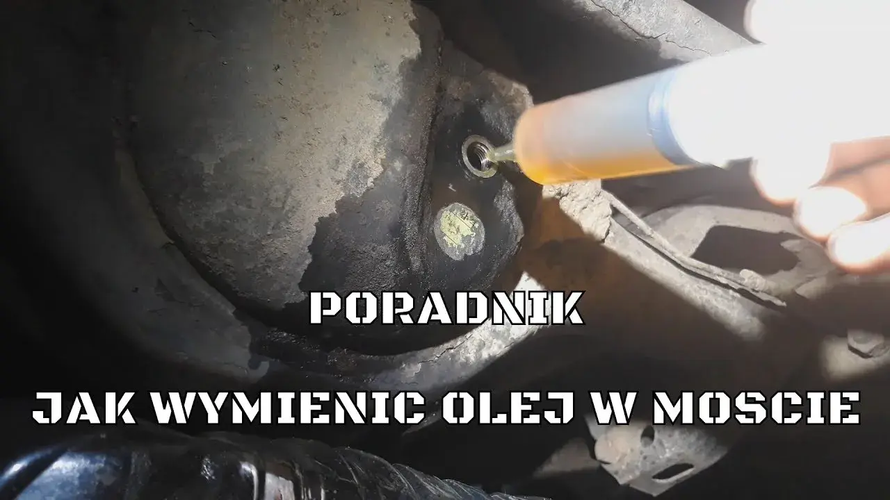 Co ile wymiana oleju w tylnym moście? Kluczowe informacje dla kierowców