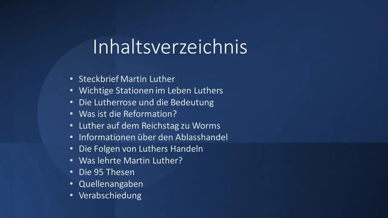 Inhaltsverzeichnis: Steckbrief Martin Luther, Reformation, Lutherrose, Ablasshandel. Hier erfährst du, was bedeutet evangelisch.