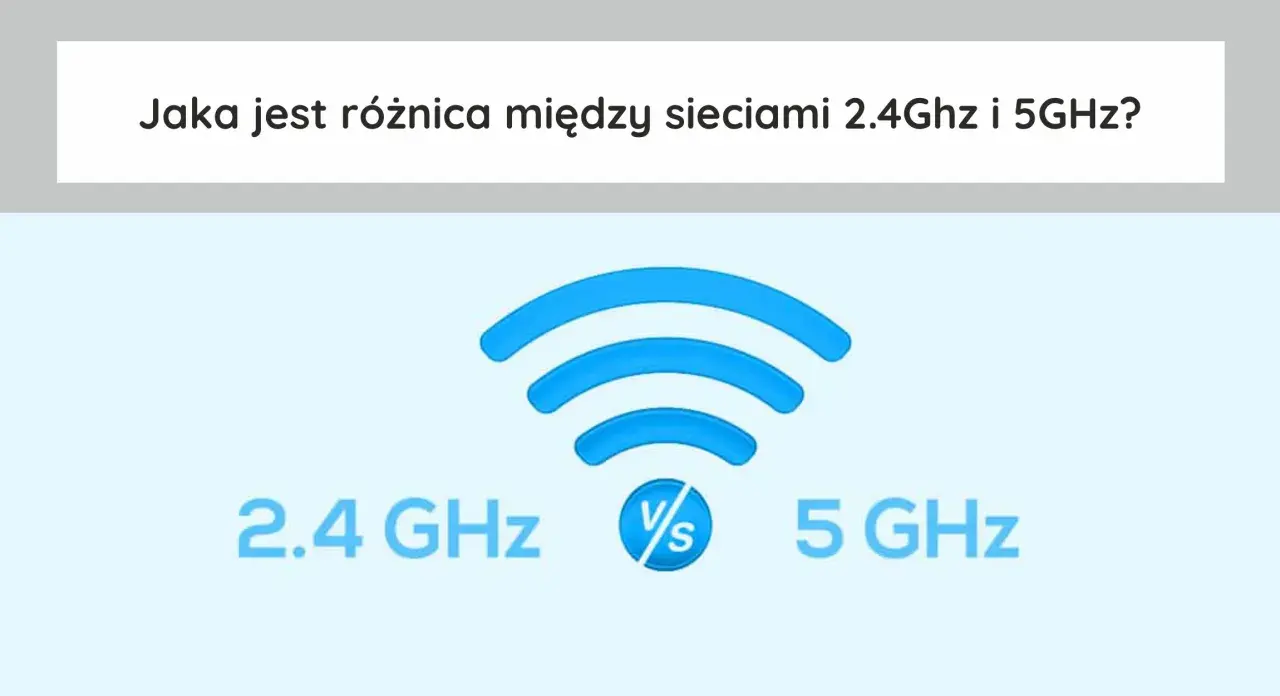 Porównanie sieci Wi-Fi: 2.4 GHz vs 5 GHz. Dowiedz się, co to jest GHz i jakie są różnice.
