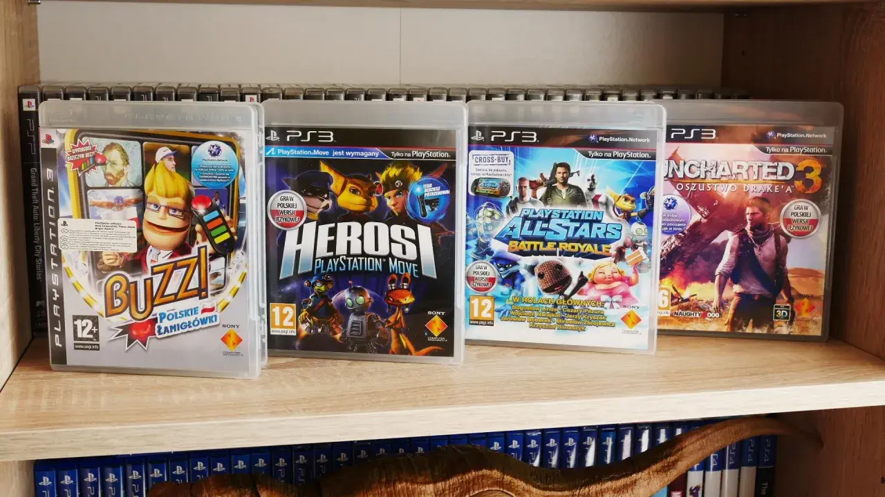 Kolekcja gier na PS3: Buzz! Polskie Łamigłówki, Herosi PlayStation Move, PlayStation All-Stars Battle Royale i Uncharted 3. Idealne darmowe gry na PS3 dla fanów!