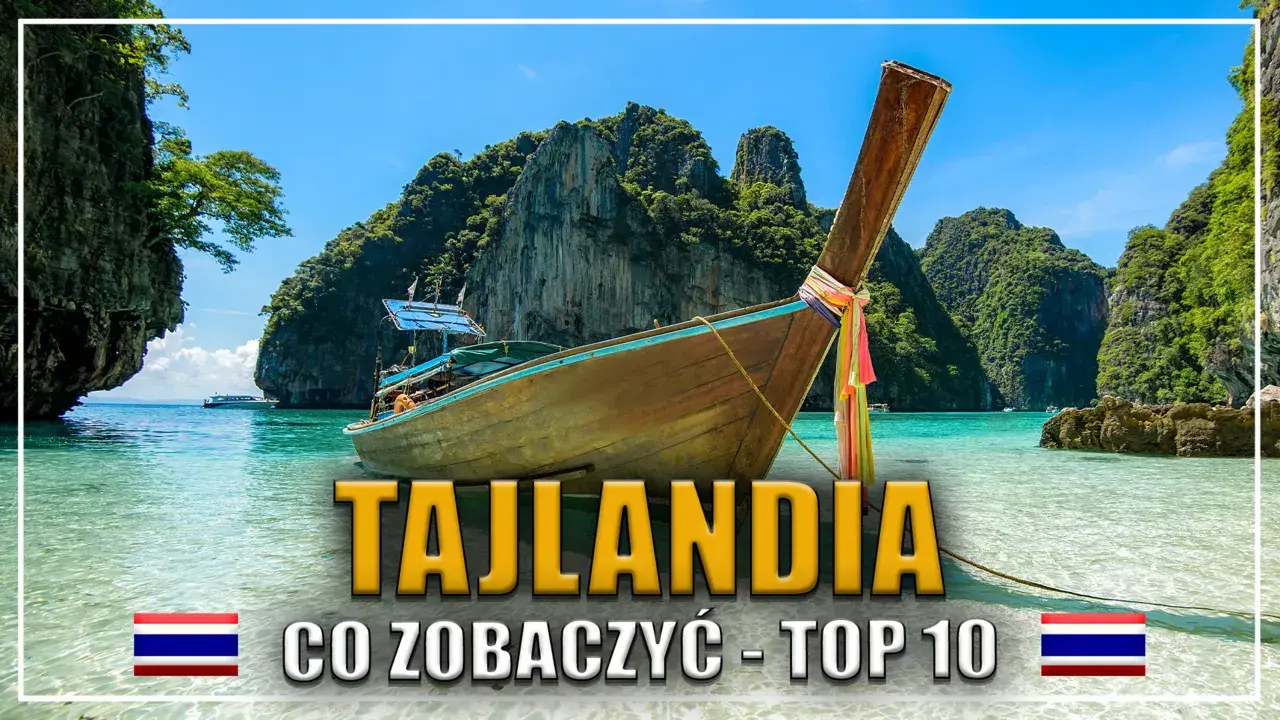 Tajlandia słynie z rajskich plaż i turkusowej wody, idealnych na rejs tradycyjną łodzią. Odkryj TOP 10 miejsc!