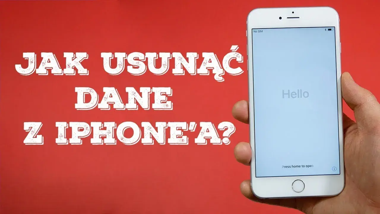 Jak wyzerować iPhone przed sprzedażą i zabezpieczyć swoje dane