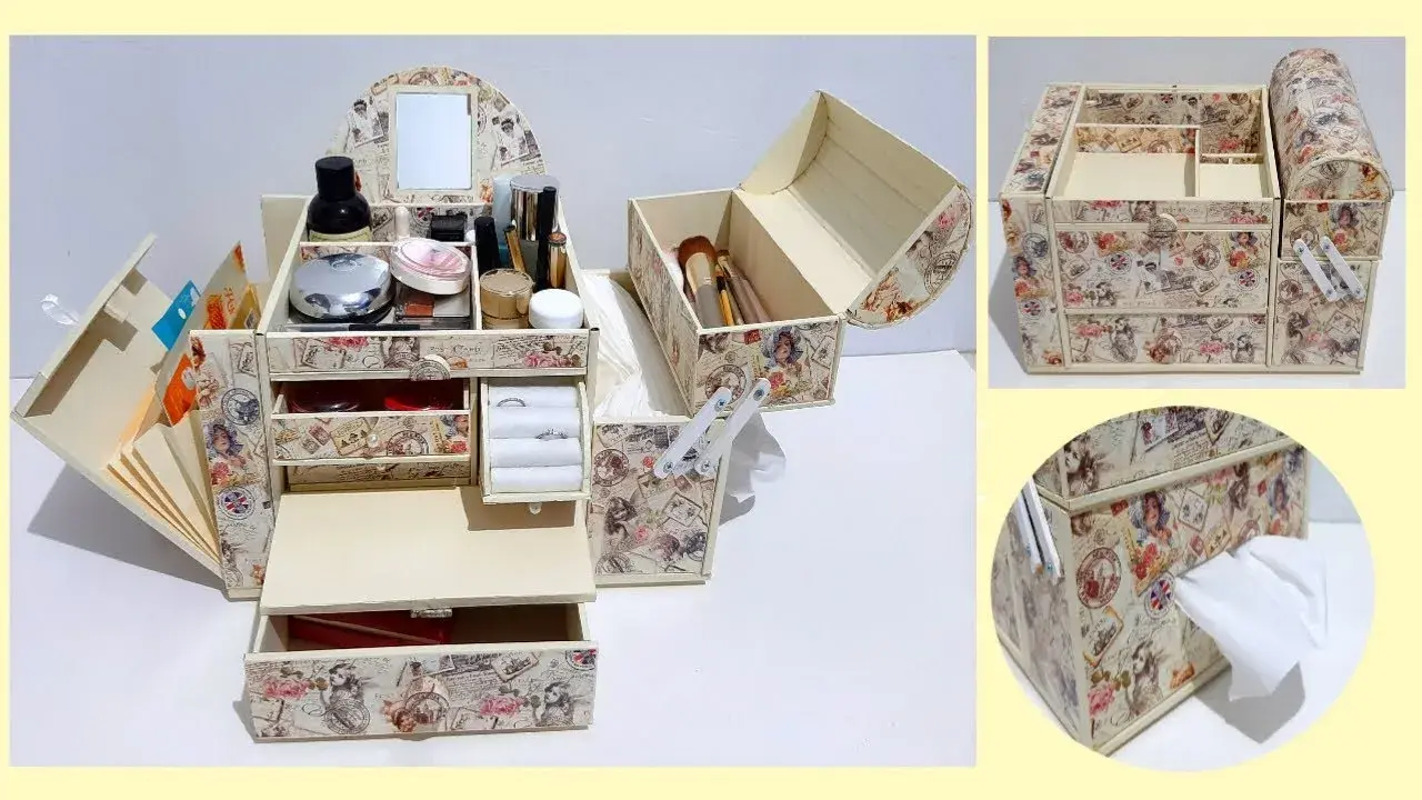 Kartonowy organizer do szuflady: Koniec z bałaganem! DIY krok po kroku