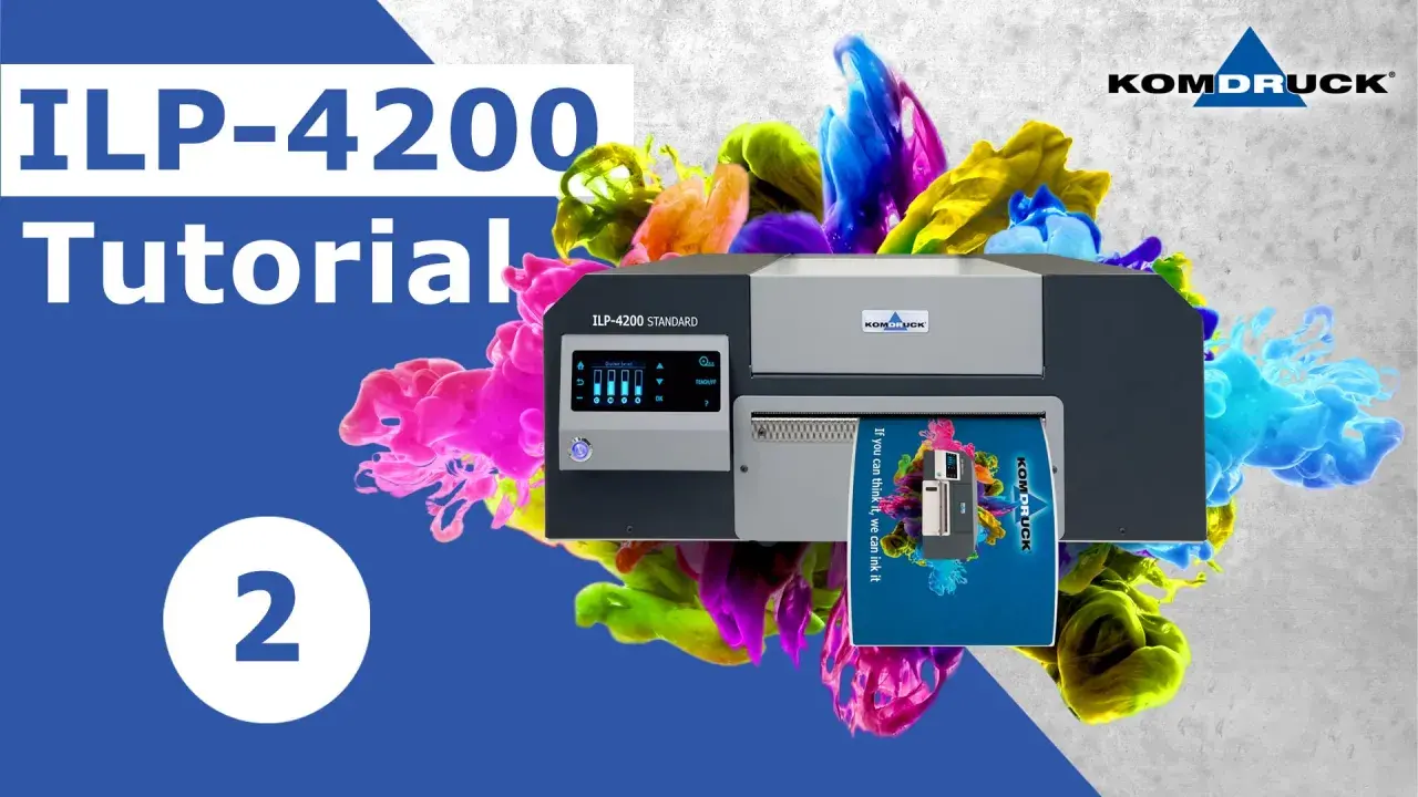 ILP-4200 Tutorial: Ein spektrum programmer-Drucker mit lebendigen Farben.