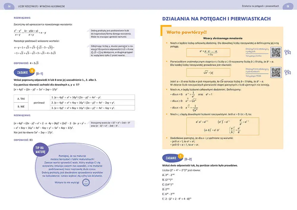 Jakie repetytorium do matury z matematyki rozszerzonej wybrać, aby zdać?