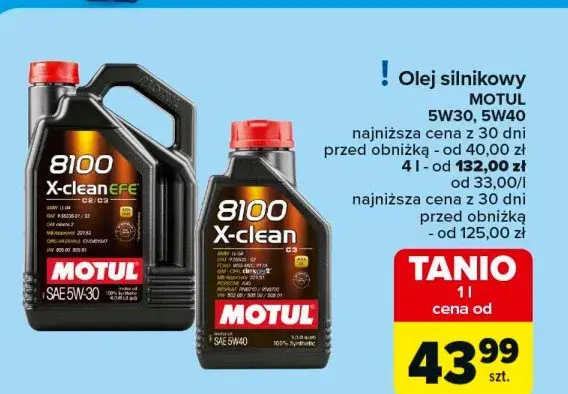 Motul 5W30 w Carrefour: Czy warto? Ceny, normy, jak kupić oryginał?