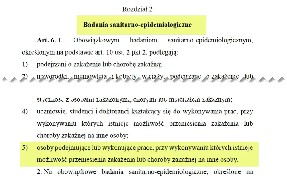 Jakie badania sanitarno-epidemiologiczne są niezbędne dla zdrowia?