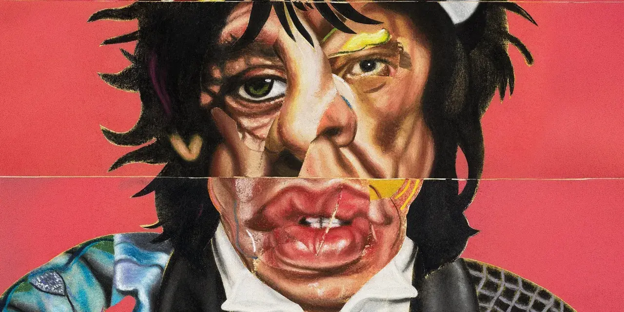 Fragmentary portrait, sugerujący nową płytę Rolling Stones.