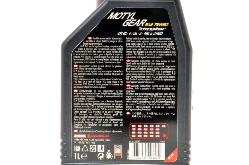 Motul Motylgear 75W90 – idealny olej do skrzyń biegów i mostów