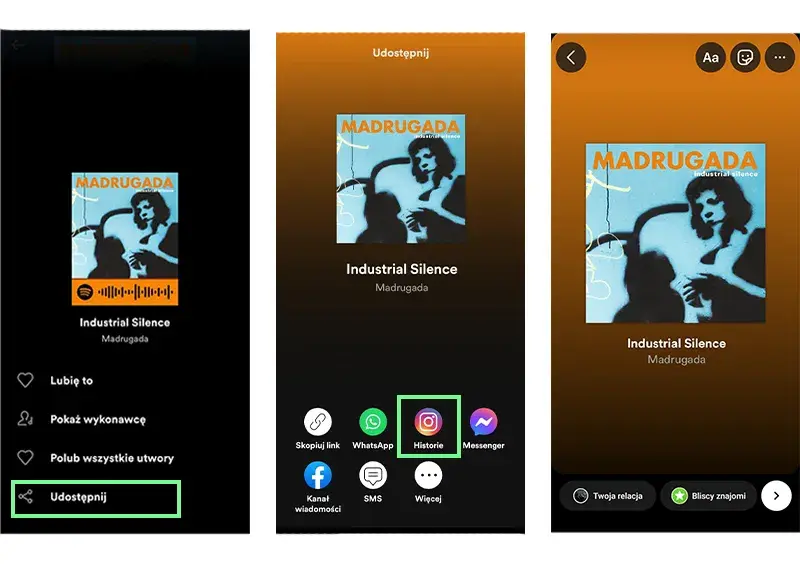Jak udostępnić muzykę ze Spotify na Instastory i zaskoczyć znajomych