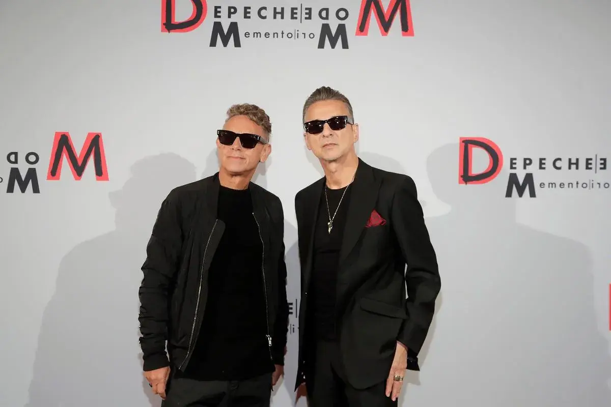 Dave Gahan i Martin Gore z Depeche Mode, gotowi na koncert w Polsce.