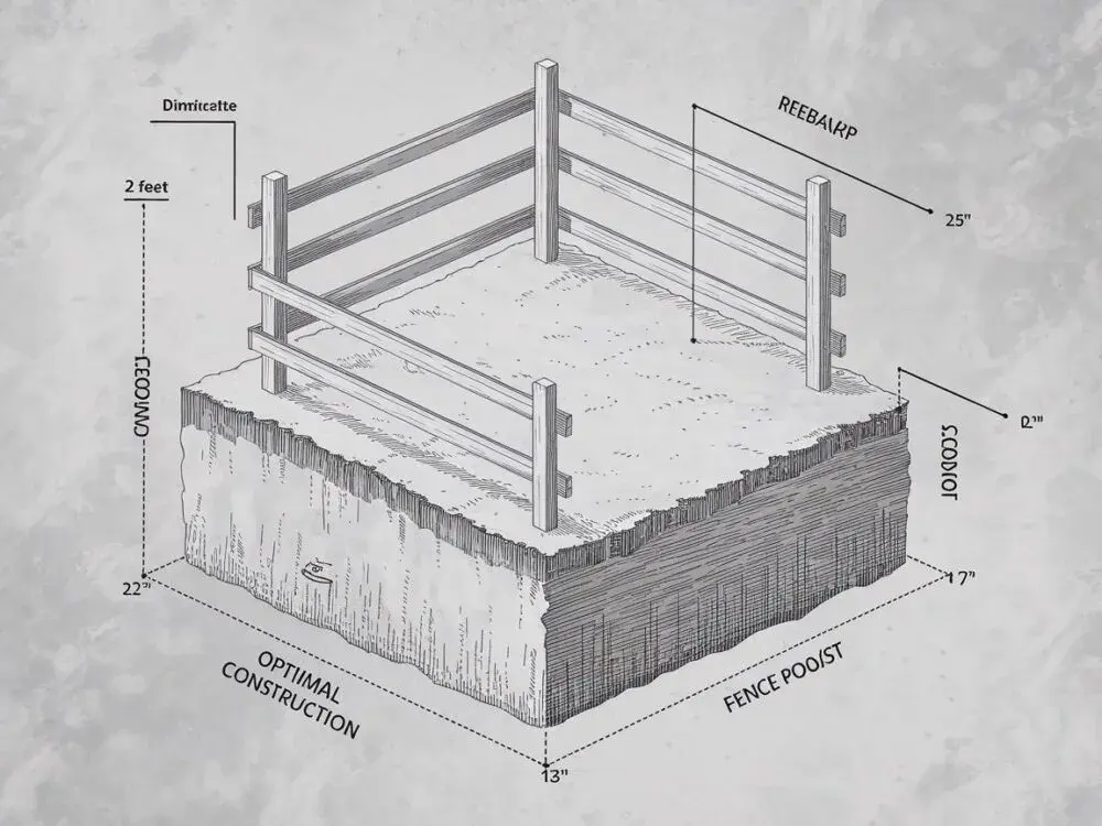 Jak głęboki fundament pod ogrodzenie? Kluczowe informacje dla Ciebie