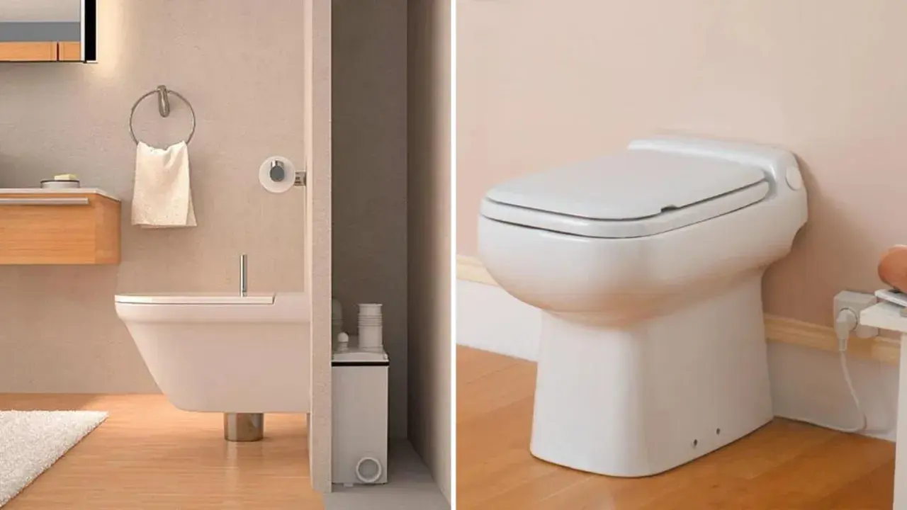 Il trituratore WC come funziona: un sistema compatto che sminuzza i rifiuti per un facile scarico.