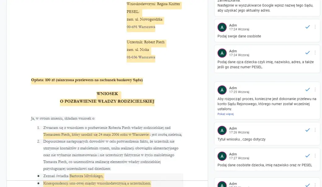 Pozbawienie praw rodzicielskich: Gdzie złożyć wniosek i co dalej?