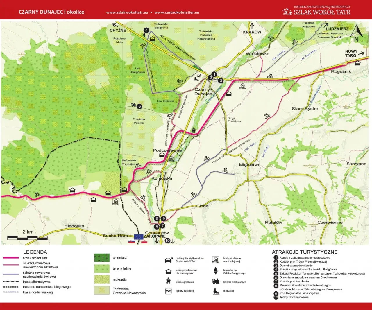Trasa rowerowa wokół Tatr GPX – odkryj wymagającą gravelową przygodę