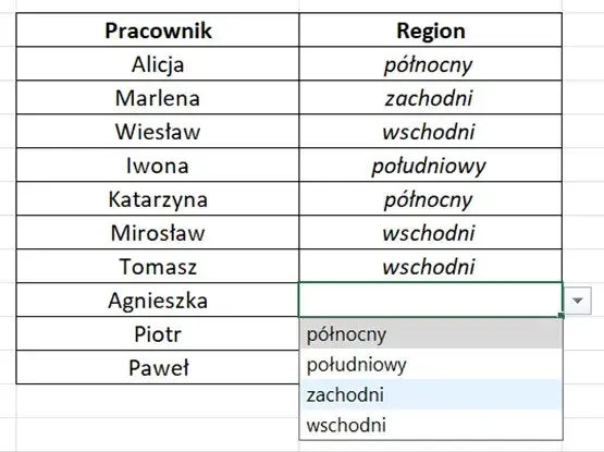 Jak zrobić listę rozwijaną w Excelu - uniknij najczęstszych błędów